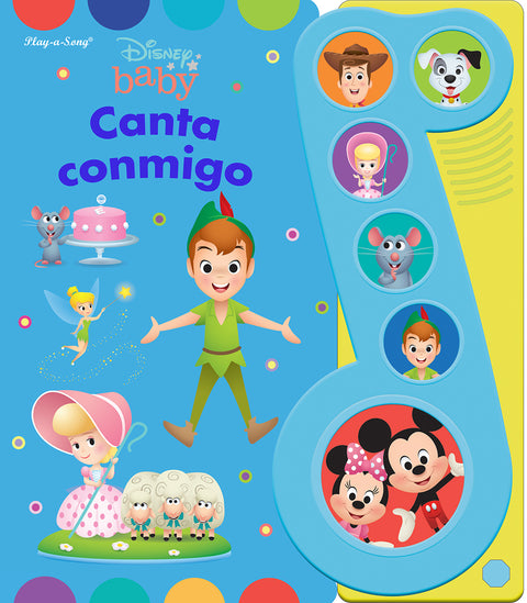  CANTA CONMIGO. LA NOTA MUSICAL DISNEY BABY LMN 6B 