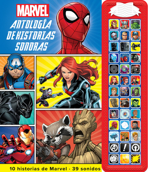  MARVEL ANTOLOGÍA DE HISTORIAS SONORAS. TESORO DE CUENTOS CON SONIDOS. 