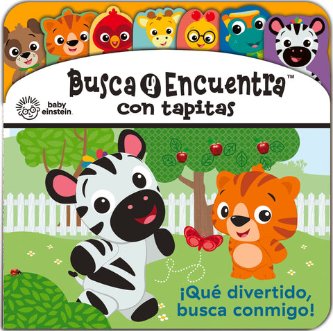  QUE DIVERTIDO, BUSCA CONMIGO. BUSCA Y ENCUENTRA CON TAPITAS BABY EINSTEIN LAF LF 