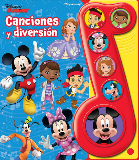  CANCIONES Y DIVERSIÓN DISNEY JUNIOR. LMN 6B 
