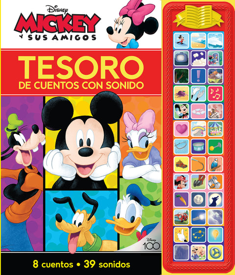  TESORO DE CUENTOS CON SONIDO MICKEY Y SUS AMIGOS SD TREASURY 