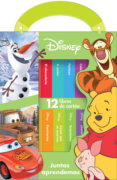  MI PRIMERA LIBRERÍA JUNTOS APRENDEMOS DISNEY CLÁSICOS M1L 