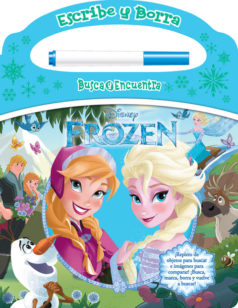  ESCRIBE Y BORRA FROZEN 