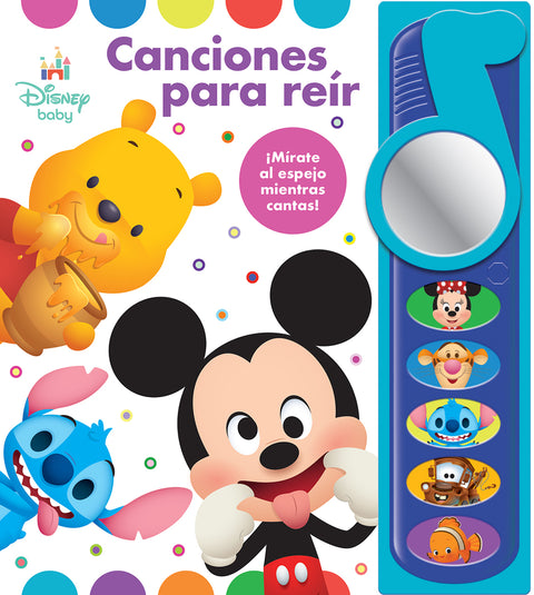  CANCIONES PARA REÍR DISNEY BABY NOTA MUSICAL CON ESPEJO 