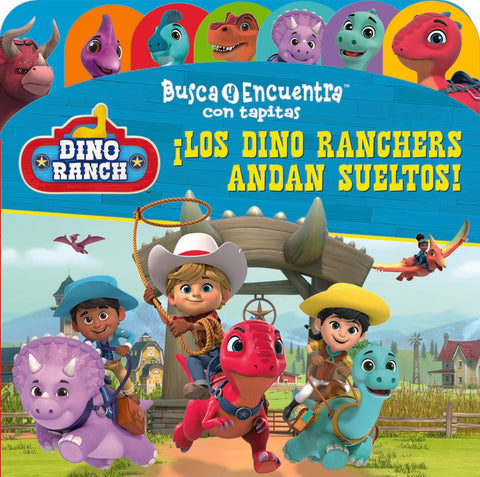  LOS DINO RANCHERS ANDAN SUELTOS. BUSCA Y ENCUENTRA CON TAPITAS DINO RANCHERS 