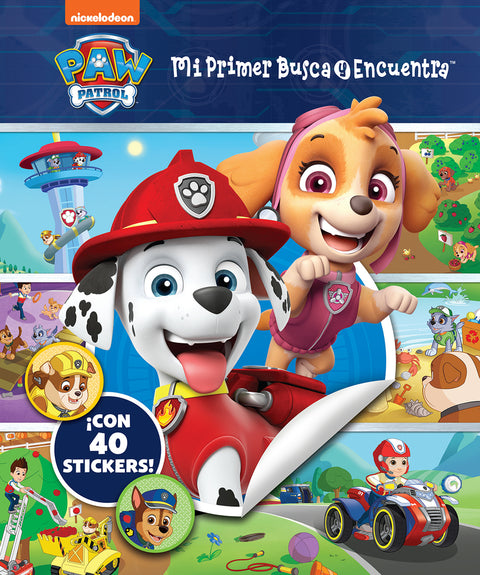  MI PRIMER BUSCA Y ENCUENTRA CON PEGATINAS PATRULLA CANINA 