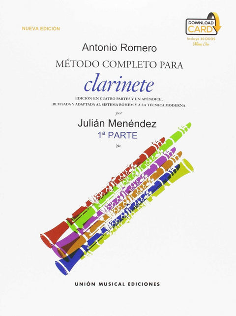  MÉTODO COMPLETO PARA CLARINETE 