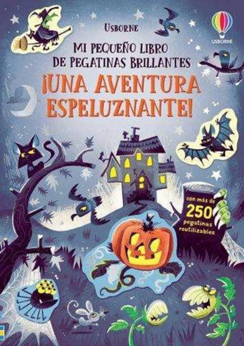  HORROR EN BRILLOS PEQUEÑO LIBRO PEGATINA 