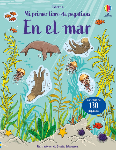  EN EL MAR MI PRIMER LIBRO DE PEGATINAS 