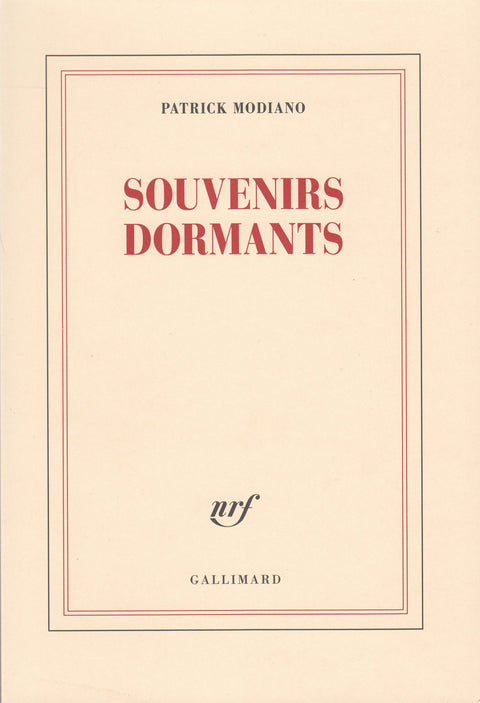  Souvenirs dormants 