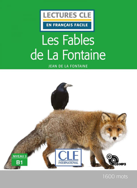  LES FABLES DE LA FONTAINE - NIVEAU 2;A2 - LIVRE + CD AUDIO 