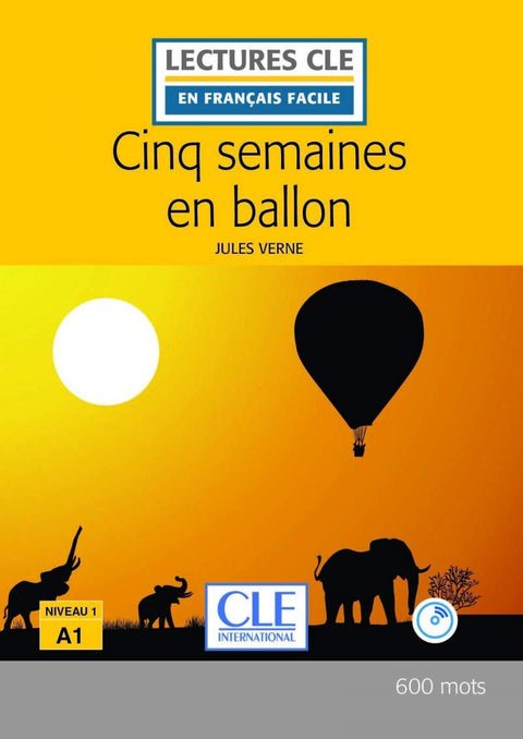 CINQ SEMAINES EN BALLON LIVRE+CD - NIVEA 1/A1 