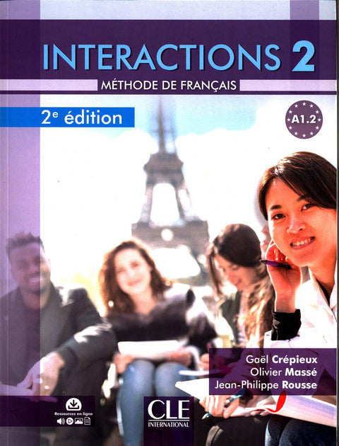  Interactions 2 - Niveau A1.2 - Livre de l'élève + Audio 