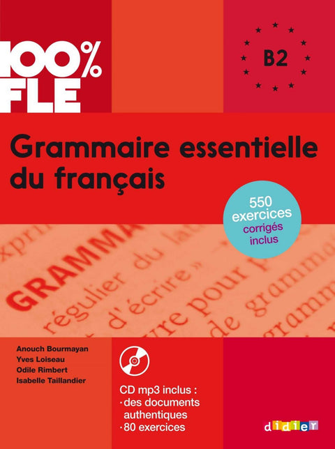  GRAMMAIRE ESSENTIELLE B2 LIVRE+CD 