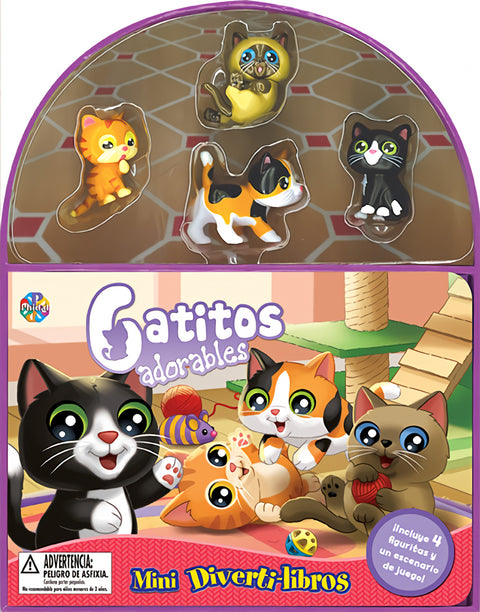  Gatitos adorables (Mini Diverti-Libros) 