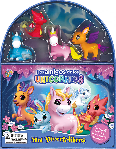  Los amigos de los unicornios (Mini Diverti-Libros) 
