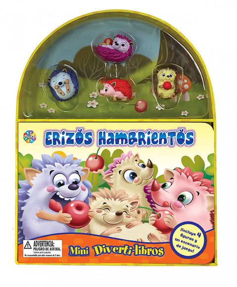 Erizos hambrientos (Mini Diverti-Libros) 