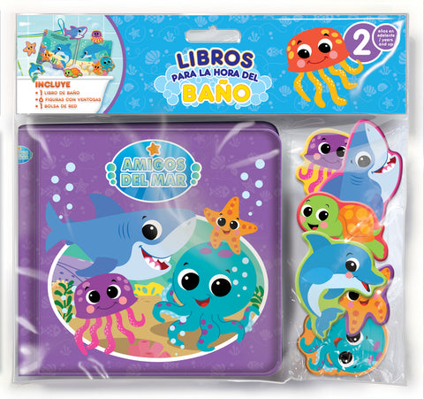  Amigos del mar (Libro baño) 