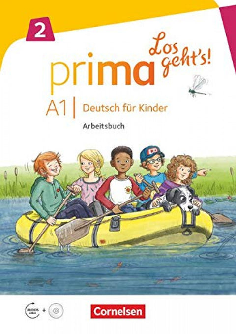  (19).PRIMA A1 LOS GEHT'S 2.ARBEITSHEFT+CD (5ºPRIM.EJERC.) 