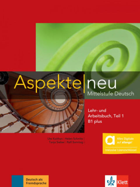  Aspekte neu b1.1+, libro del alumno y de ejercicios, parte 1 edicion hibrida allango 