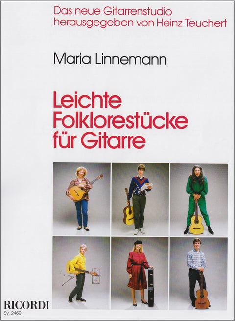 LEICHTE FOLKLORESTUCKE FUR GITARRE 