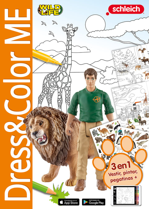  Schleich wild life (Dress &amp;color ME A4) 