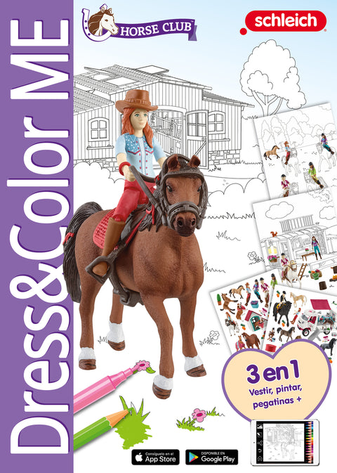  Schleich horse club (Dress &amp;color ME A4) 