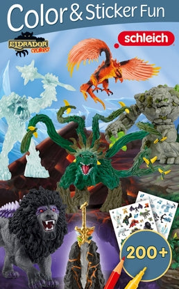  Schleich Eldrador (3D Lenticular) ('Color &amp;Sticker Fun') 