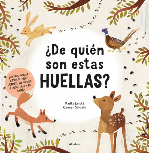  ¿De quién son estas huellas? 