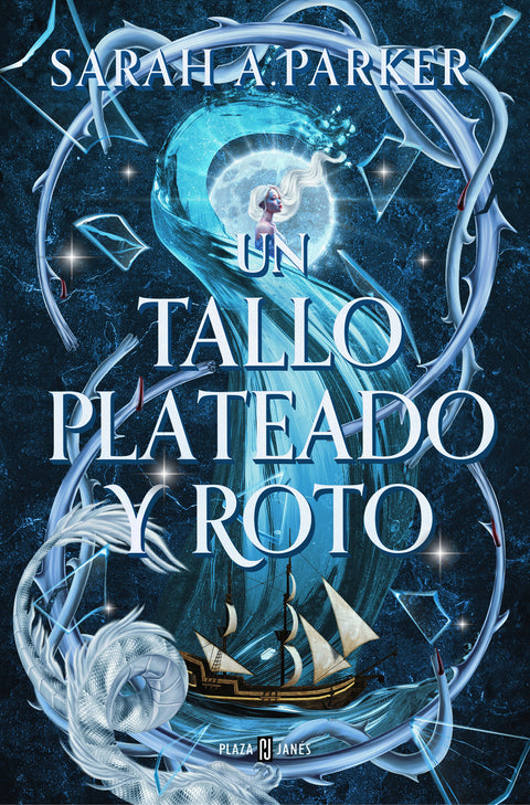  UN TALLO PLATEADO Y ROTO 