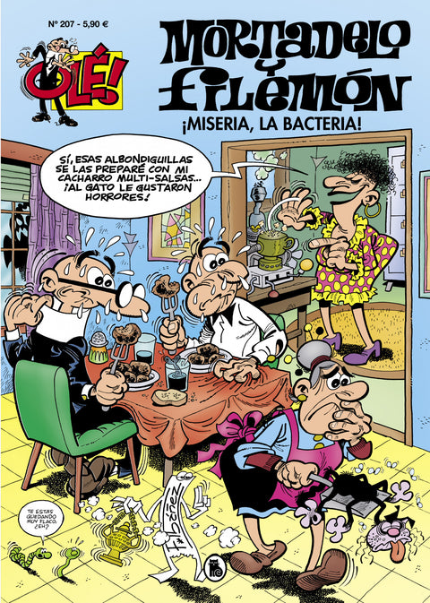  ¡Miseria, la Bacteria! (Olé! Mortadelo 207) 