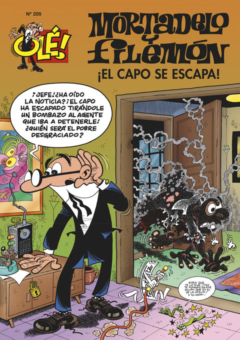  ¡El capo se escapa! (Olé! Mortadelo 205) 
