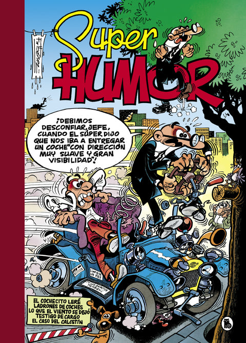  El cochecito leré # Ladrones de coches # Lo que el viento se dejó # Testigo de cargo # El caso del calcetín (Súper Humor Mortadelo 6) 