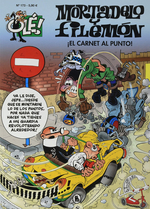  El carnet, al punto (Olé! Mortadelo 173) 