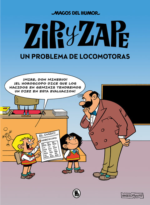  Zipi y Zape. Un problema de locomotoras (Magos del Humor 216) 