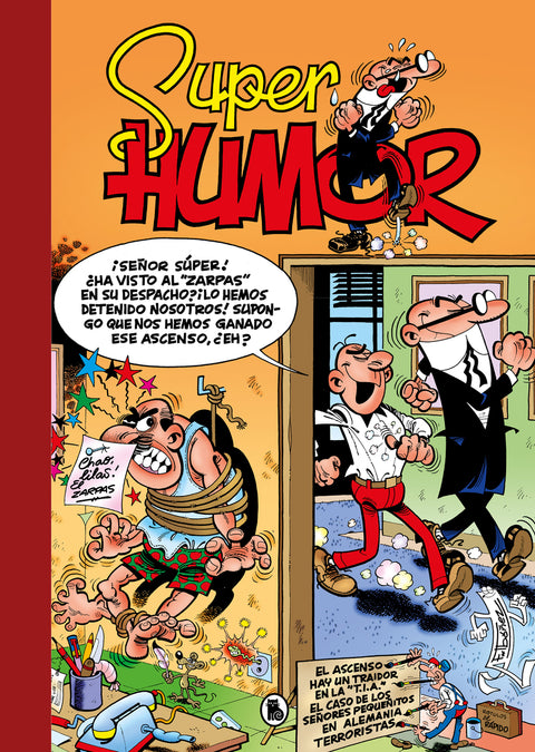  El ascenso # Hay un traidor en la T.I.A. # El caso de los señores pequeñitos # En Alemania # Terroristas (Súper Humor Mortadelo 19) 