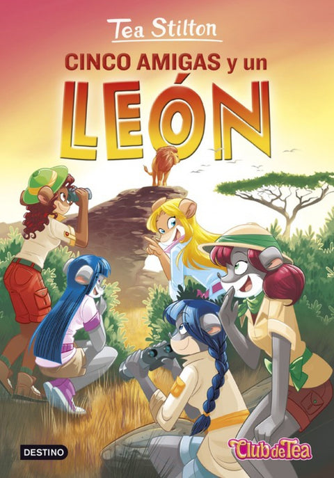  Cinco amigas y un león 