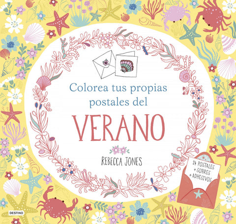  COLOREA TUS PROPIAS POSTALES DEL VERANO 