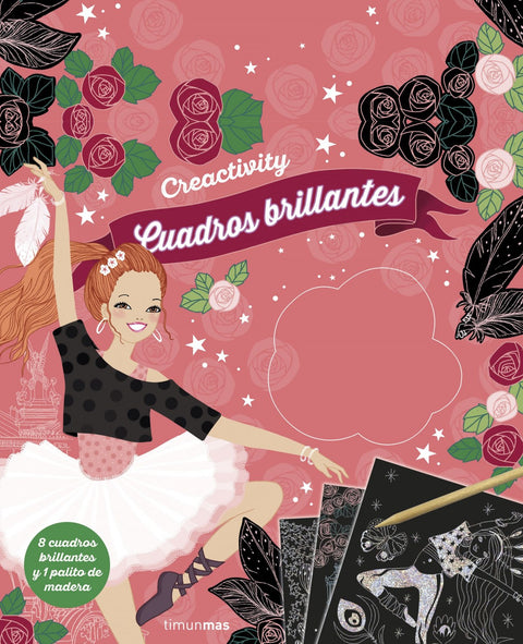  Creactivity. Danza. Cuadros brillantes para rascar 