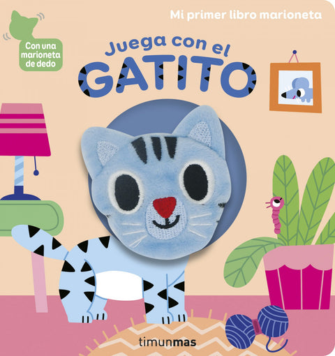  Juega con el gatito. Libro marioneta 