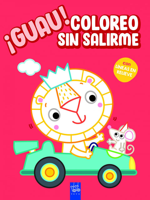  ¡Guau! Coloreo sin salirme. Rojo 