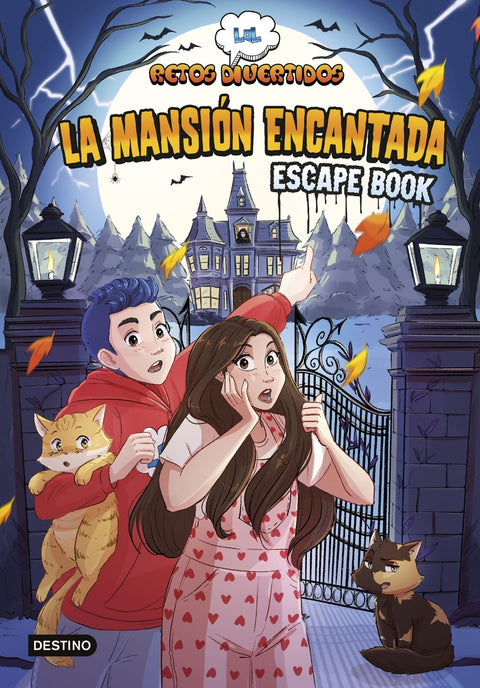  LOL Retos Divertidos 2. Escape Book: La Mansión Encantada 