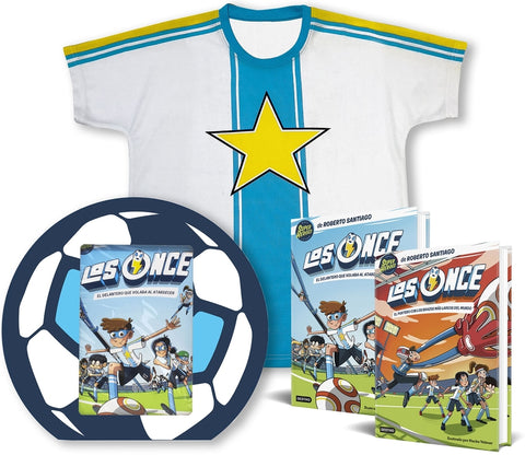  Estuche Los Once 1 + Los Once 2 con camiseta 
