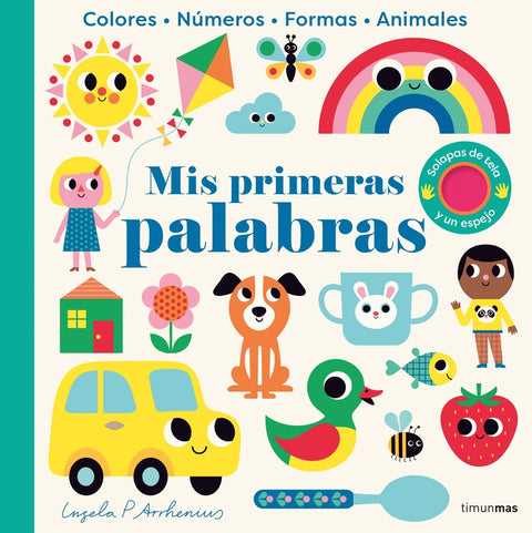  Mis primeras palabras. Con solapas de tela y un espejo 