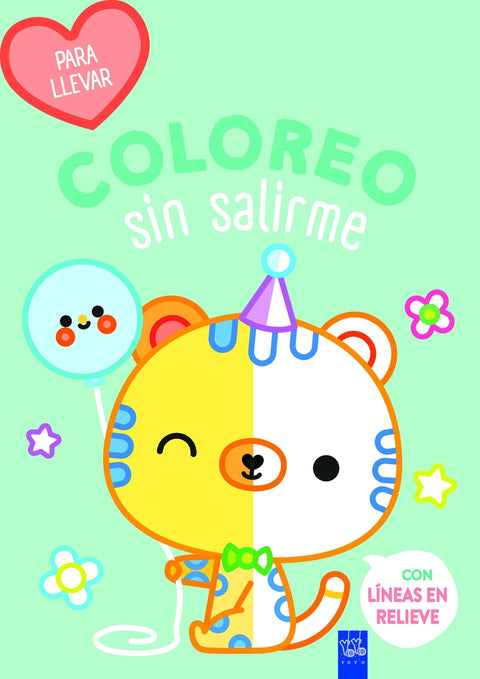  Coloreo sin salirme-Para llevar. Tigre 