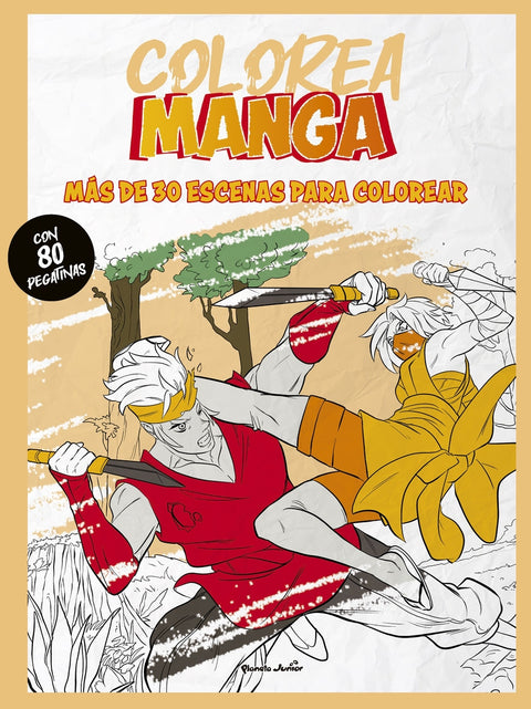  Colorea manga 