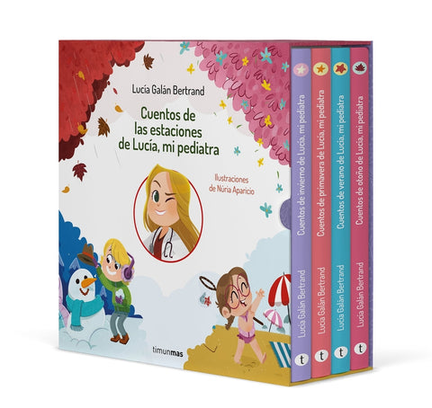  Estuche Las estaciones de Lucía, mi pediatra 