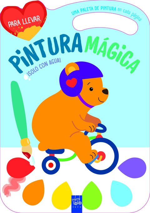  Pintura mágica. Oso 