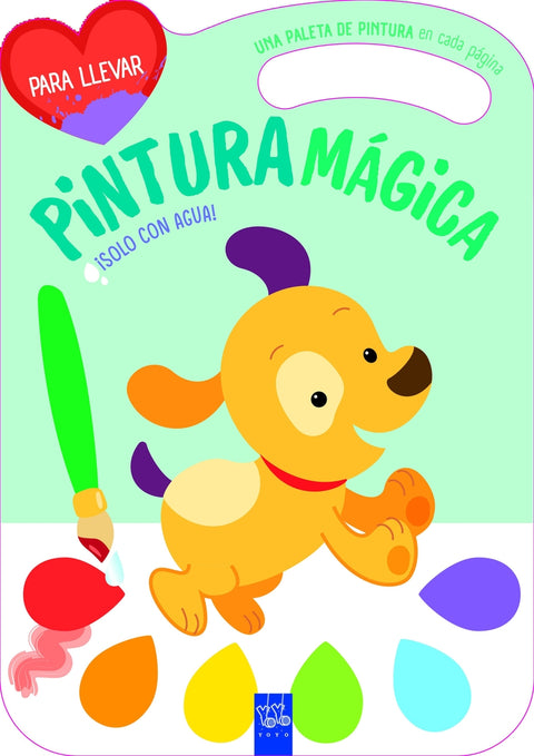  Pintura mágica. Perro 
