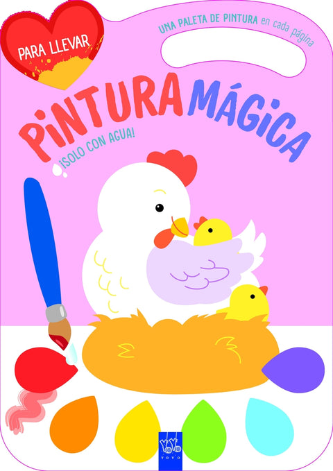  Pintura mágica. Gallina 